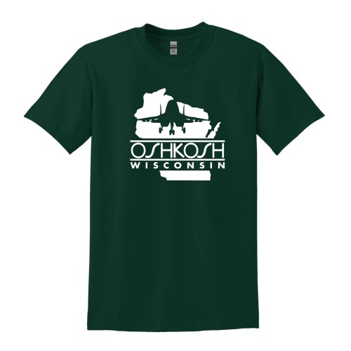 EAA Plane T-shirt - Forest EAA Plane T-shirt - Forest