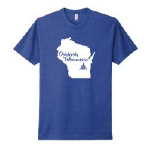 EAA Oshkosh Wisconsin T-shirt - Columbia Blue