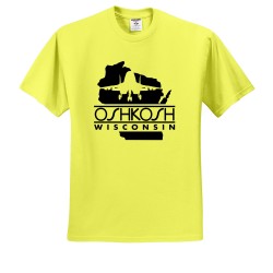EAA Plane T-shirt - Safety Yellow