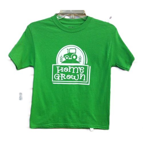 Home Grown Gildan Tee - Electric Green Home Grown Gildan Tee - Electric Green
