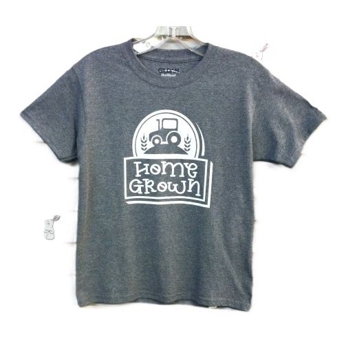 Home Grown Gildan Tee - Graphite Heather Home Grown Gildan Tee - Graphite Heather