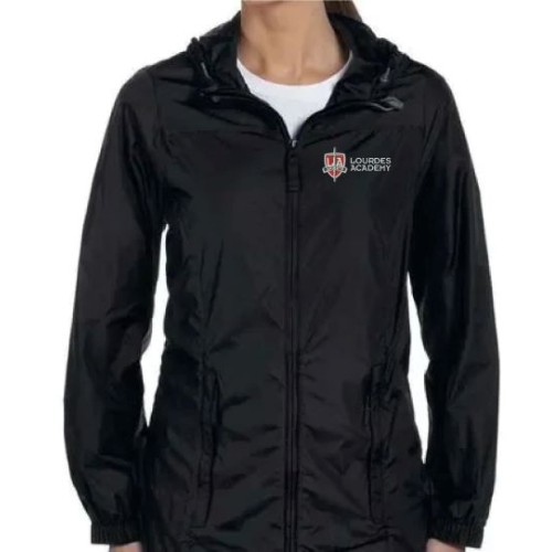 Lourdes Ladies Essential Rainwear - Black Lourdes Ladies Essential Rainwear - Black