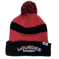 Lourdes Pom Knit Beanie