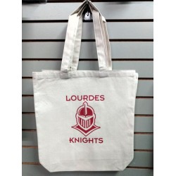 Lourdes Cotton Canvas Tote Bag