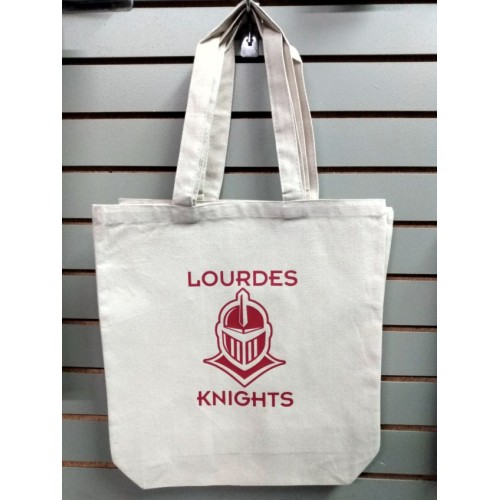 Lourdes Cotton Canvas Tote Bag