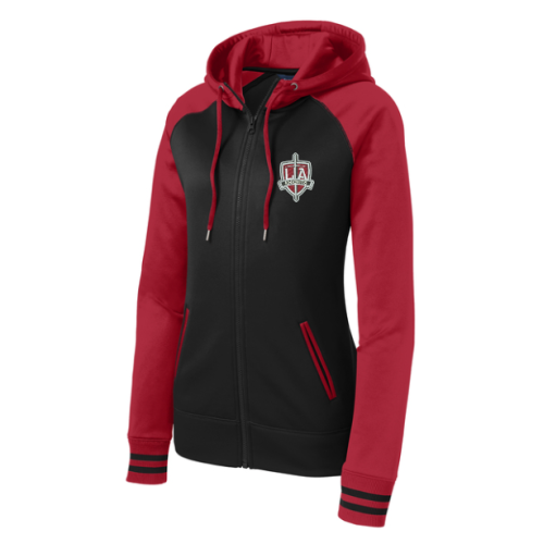 LA Women's Sport-Wick Fleece Full-Zip Hooded Jacket LA Women's Sport-Wick Fleece Full-Zip Hooded Jacket