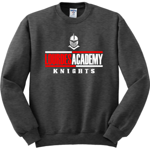 Lourdes Heathered Crewneck Sweatshirt Lourdes Heathered Crewneck Sweatshirt