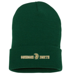 Oshkosh North Spartans Knit Hat with Cuff - Spruce (Green)